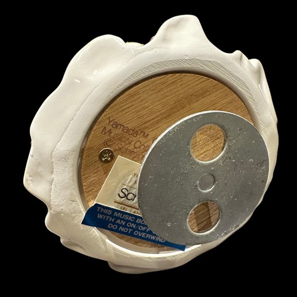 Vintage Schmid Yamada Originals Musical Porcelain Victorian Woman, Music Box - Picture 6 of 7